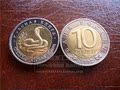 3 набора советских русских редких монет животных двойной цвет ...
