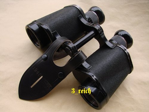二战德军望远镜配件固定皮革de