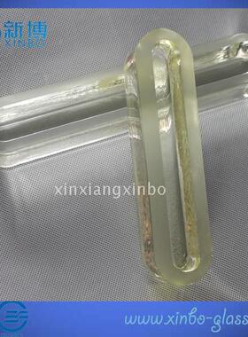 218x40x33高硼硅单斜槽液位计玻璃板水位计玻璃板水位表玻璃