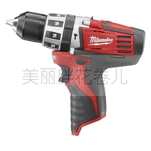 。米沃奇 MILWAUKEE 12伏锂电冲击钻电钻起子2411-20 C12PD