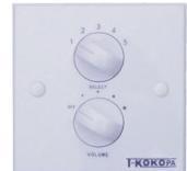 【T-KOKO音控】VC-660F  60瓦五选一带强插音控开关