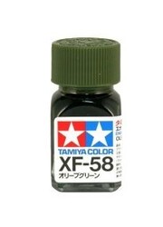 TAMIYA/田宫 80358 XF-58 橄榄绿色 10ml珐琅系油性模型油漆