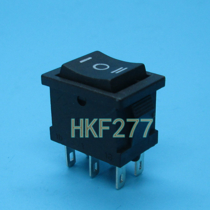 船型开关 船形开关 三档开关 六脚开关 kcd1-203