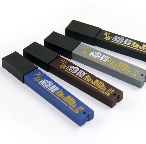 天卓文具 铅芯 TMX02 2B铅芯 电脑考试涂卡笔专用铅笔芯
