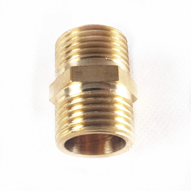 铜内接4分DN15 20 25全铜接头加厚外牙对丝软管直接头 铜配件卫浴