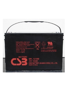 CSB蓄电池 12V100AH GPL121000  不间断UPS电瓶 UPS电池 UPS电瓶