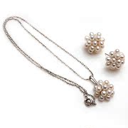 Smiling post Korean collar accessories pendant jewelry Pearl pendant necklace women pendant jewelry 360454