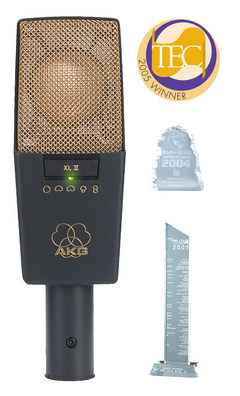 总代音桥行货 原装进口 AKG C414 XLII 多指向 大振膜 电容话筒