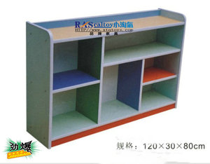 促销防火板玩具柜子幼儿园书包柜儿童鞋柜收纳柜组合柜彩色木质柜