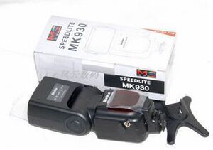 美科MK930 闪光灯 可变焦 光引闪 佳能专用 GN58