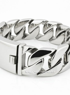 闪亮银色时尚男款316L