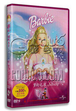 正版正品 Barbie芭比与胡桃夹子的梦幻之旅DVD D9 芭比公主动画