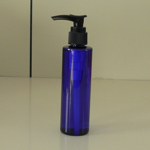 塑料瓶 液体分装 乳液瓶 瓶 空瓶 pet 鸭嘴瓶 洁面瓶 蓝圆 100ml