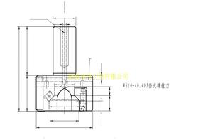 JING牌套式 粗镗刀杆W610 40.4J