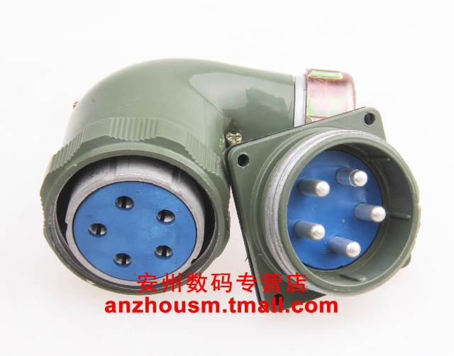 YD40 5芯 50A 航空插头 连接器 YD40K5TR YD40K5TS YD40J5Z