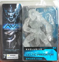 全场特价包邮 麦克法兰 异形大战铁血战士 AVP 透明限定版