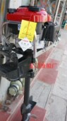 隆鑫新款 中国四冲程65马力196CC捕用船外机马达钓鱼船配件汽艇