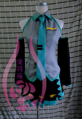 定做cosplay动漫服装--初音vocaloid校服