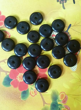 20粒珠子 直径12mm DIY配饰 散珠 椰壳 扁隔珠 隔片