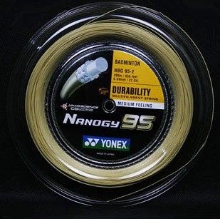 yy尤尼克斯yonex bg95-2羽毛球线/200米大盘线 bg95大盘 高弹耐打
