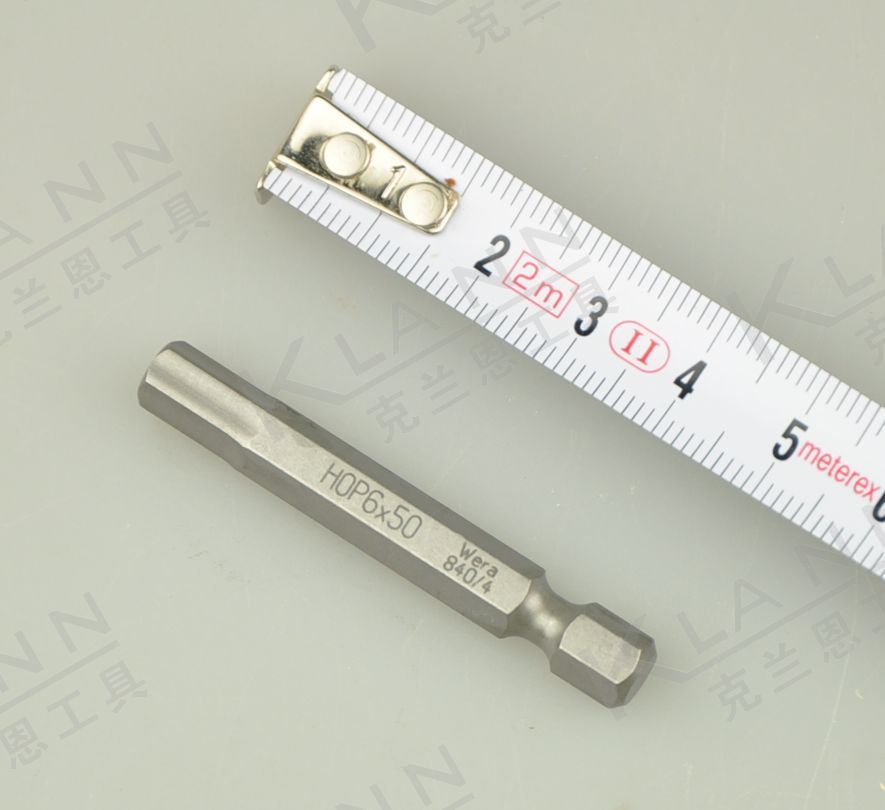 德国Wera维拉内六角批头 840/4 SW 6x50mm 059620