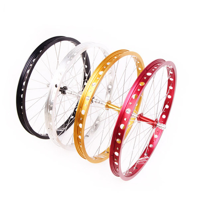 BECAUSE28孔花鼓前轮组攀爬专用