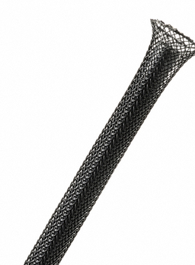 Techflex 导线 螺线形绕线 1/4 黑色 305米 伸缩套管  PTN0.25BK