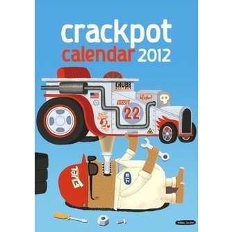 【特价清仓】Crackpot:Weekly Calendar 2012 狂想家：2012周历