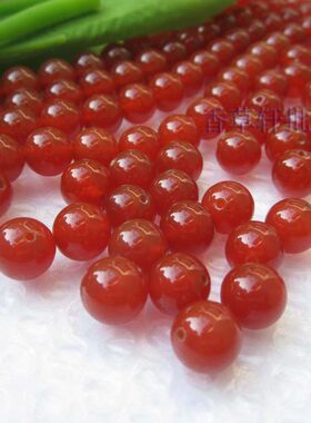 diy手工饰品红玛瑙散珠