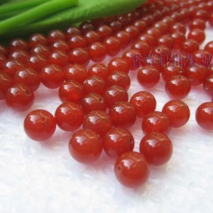 14MM圆珠 6707A DIY手工饰品散珠串珠AAA级红玛瑙珠4