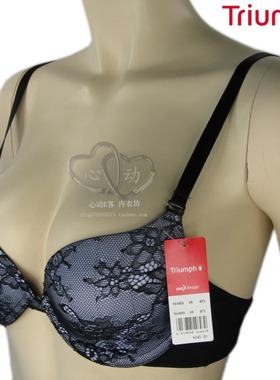 黛安芬 专柜正品 性感上薄下厚聚拢款 16-4955 文胸底价清仓