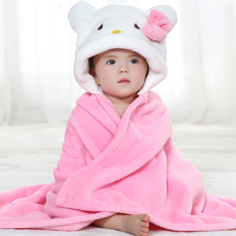 Cape pour enfant TOLO RABBIT en flanelle - Ref 2153942 Image 1