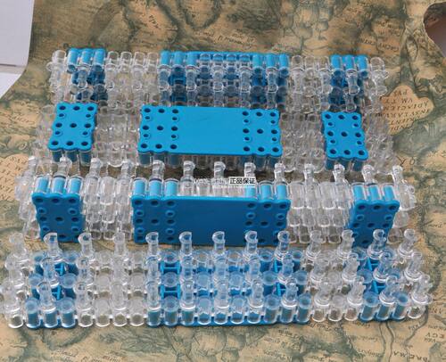 rainbow loom kit彩虹手链编织架蓝色织机环保不伤手质量好钩针