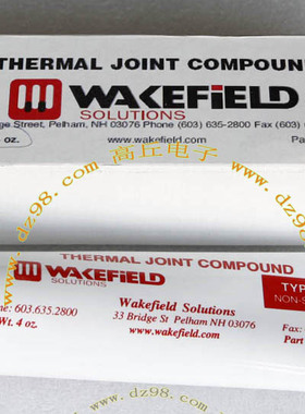 进口 WAKEFIELD TYPE 126 NON-SILICONE 导热胶 功率管 CPU 应用