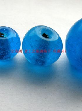 散珠湖蓝宝琉阁琉璃手工