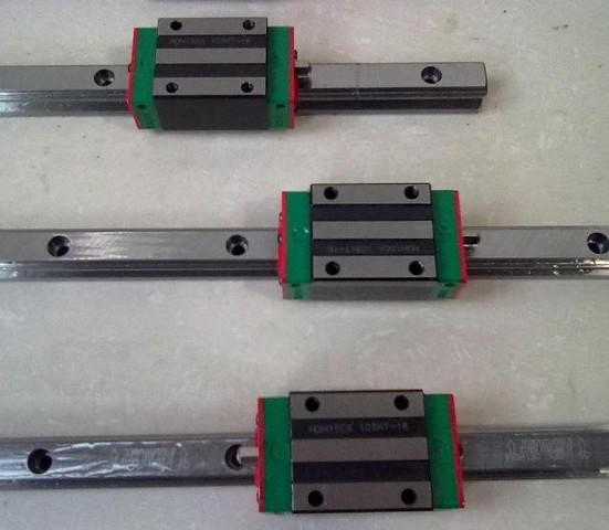 国产直线导轨HGH/W15 20 25 30 35 45CACC导轨方形法兰滑块