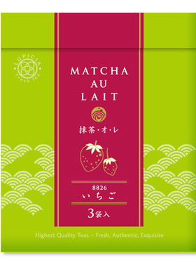 预定 LUPICIA 绿碧茶园 宇治草莓抹茶欧蕾 特别包装 30克10g*3P