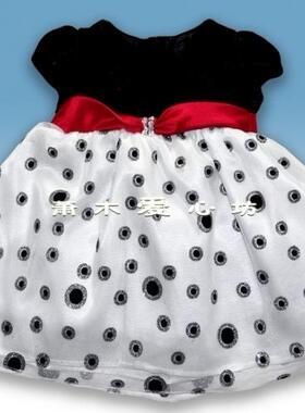 欧美原单17春款la princess宝宝黑色丝绒短袖生日礼服小童公主裙