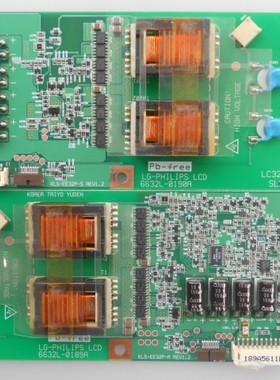 长虹LT3218康佳LC-TM3216屏LC320W01高压板6632L-0189A/0190A