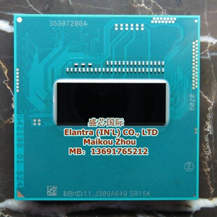 全新 I7-4900MQ CPU SR15K 2.8-3.8G/8M 正式版PGA 四代笔记本