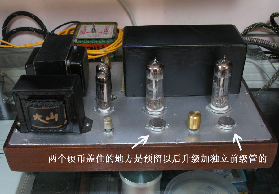 【全手工搭棚diy】上海6f3单端纯甲类纯胆机 可接电视机顶盒 现货