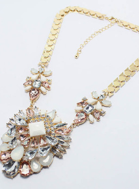 大牌夸张瑞丽风外贸批发a61项链