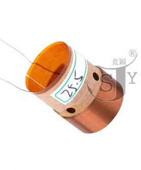 竞颖配件 25.5芯KSV圆线低音喇叭线圈 25.5四层卡必通低音音圈
