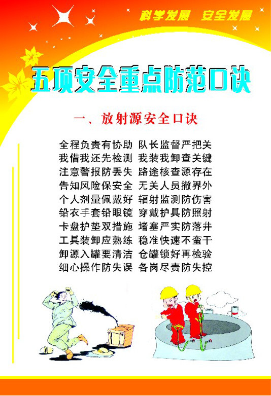 海报印制332展板素材制作安全防范宣传五项安全防范口决1