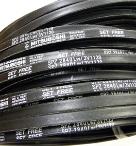 三角带SPZ2800LW日本三之星SPZ2840LW/3V1120进口传动带SPZ2900LW