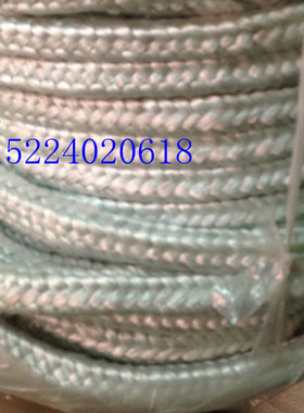 直销耐高温玻璃纤维绳 隔热密封纤维盘根 石棉编绳 石棉绳6-30mm