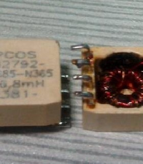 原装进口EPCOS共模电感 B82792C685N365 6.8MH 0.6A