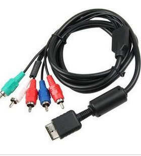 索尼PS2/PS3色差线/分量线 PS2 PS3 Slim主机高清视频输出线