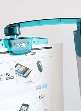 安尚actto spc-08文件夹电脑显示器折叠文稿夹 支架 稿件夹 旋转打字夹文员打字架秘书助理录入信息稿件夹