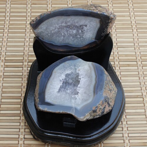 巴西进口天然玛瑙聚宝盆 紫水晶洞摆件 旺财 旺运 镇宅 消磁 纳福